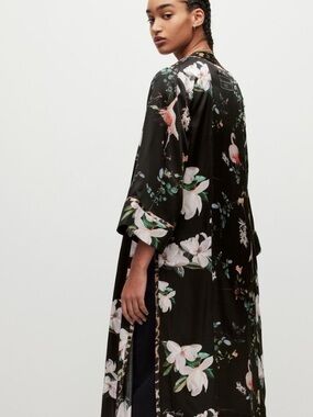 AllSaints Casa Alessandra Silk
Blend Kimono - Sz UK 16/US 12